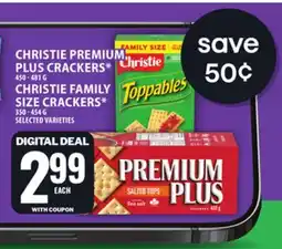 Food Basics CHRISTIE PREMIUM PLUS CRACKERS offer