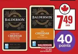 Food Basics BALDERSON CHEDDAR offer
