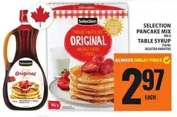 Food Basics SELECTION PANCAKE MIX OR TABLE SYRUP offer