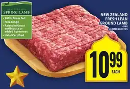 Food Basics NEW ZEALAND FRESH LEAN GROUND LAMB offer