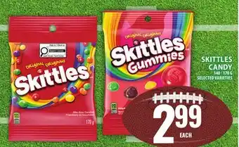 Food Basics SKITTLES CANDY offer