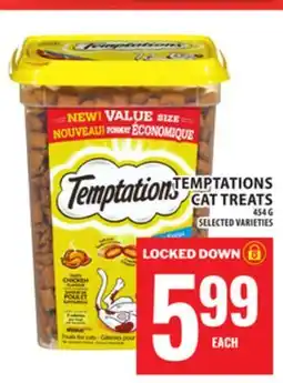 Food Basics TEMPTATIONS CAT TREATS offer