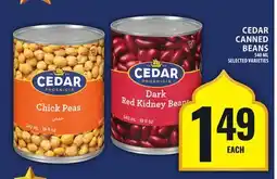 Food Basics CEDAR CANNED BEANS offer