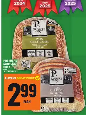 Food Basics PREMIERE MOISSON BREAD offer