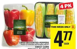 Food Basics SWEET ASSORTED PEPPERS OR SWEET CORN offer