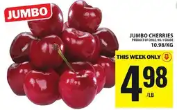 Food Basics JUMBO CHERRIES offer