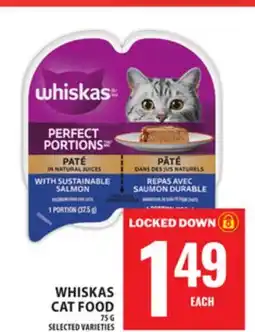 Food Basics WHISKAS CAT FOOD offer