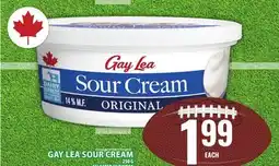 Food Basics GAY LEA SOUR CREAM offer
