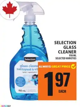 Food Basics SELECTION GLASS CLEANER offer