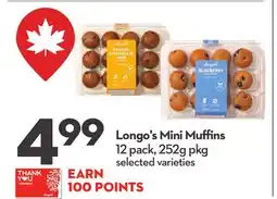 Longo's Mini Muffins offer