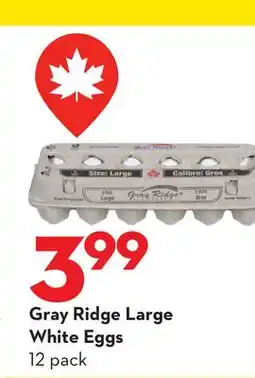 Longo's Large White Eggs offer