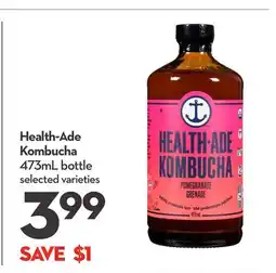 Longo's Health-Ade Kombucha offer