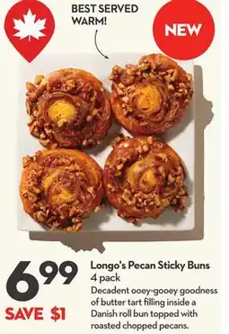 Longo's Longo's Pecan Sticky Buns offer