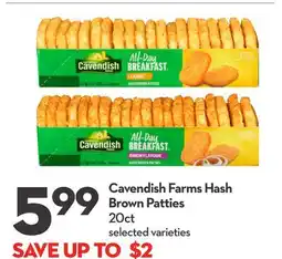 Longo's Cavendish Farms Hash Brown Patties offer