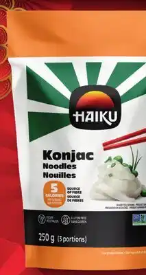 Longo's Konjac Noodles offer