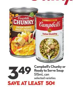 Longo's Chunky or Ready to Serve Soup offer