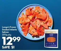 Longo's Frozen Smoked Atlantic Salmon offer