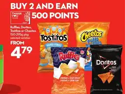 Longo's Ruffles, Doritos, Tostitos or Cheetos offer