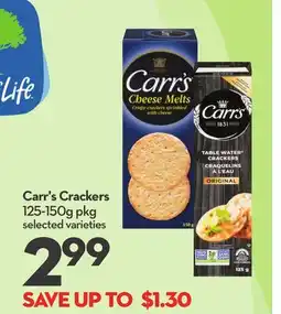 Longo's Crackers offer