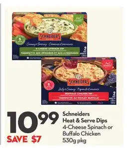 Longo's Heat & Serve Dips offer
