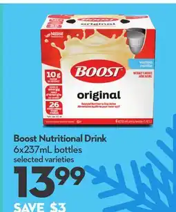 Longo's Nutritional Drink offer