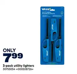 RONA VALU+ 3-pack utility lighters offer