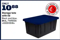 RONA Storage tote with lid 64-L offer