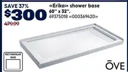 RONA Ove Erika shower base offer