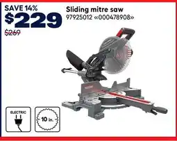 RONA Sliding mitre saw offer