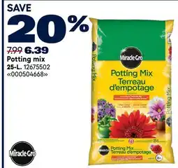 RONA Potting mix 25-L offer