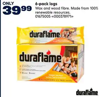 RONA Duraflame 6-pack logs offer