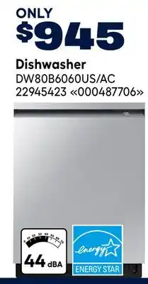 RONA SAMSUNG Dishwasher offer