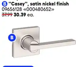 RONA WEISER Casey, satin nickel finish offer