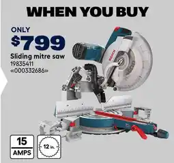 RONA BOSCH Sliding mitre saw offer