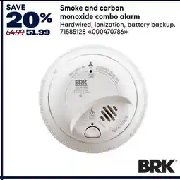 RONA BRK Smoke and carbon monoxide combo alarm offer