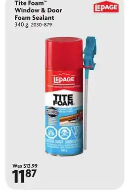 Home Hardware Tite Foam Window & Door Foam Sealant offer