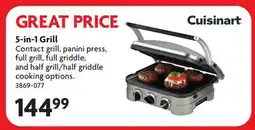 Home Hardware 5-in-1 Grill offer