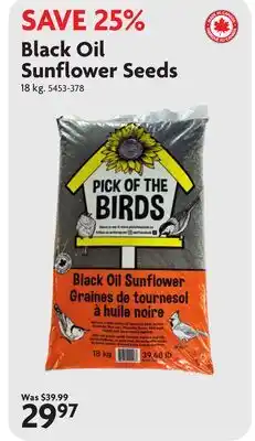 Home Hardware Black Oil Sunflower Seeds offer