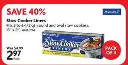 Home Hardware Slow Cooker Liners offer