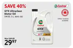 Home Hardware GTX Ultraclean Motor Oil offer