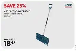 Home Hardware 24 Poly Snow Pusher offer
