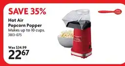 Home Hardware Hot Air Popcorn Popper offer