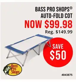 Cabela's BASS PRO SHOPS AUTO-FOLD СОТ offer