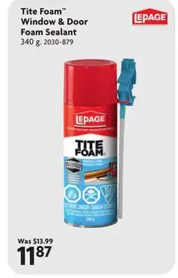 Home Hardware Tite Foam Window & Door Foam Foam Sealant offer
