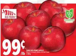 Metro LARGE RED PRINCE APPLES offer