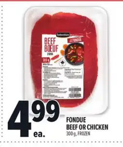 Metro FONDUE BEEF OR CHICKEN offer