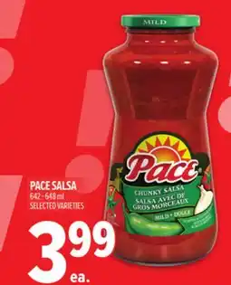 Metro PACE SALSA offer