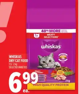 Metro WHISKAS DRY CAT FOOD offer
