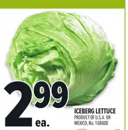 Metro ICEBERG LETTUCE offer
