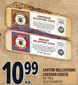 Metro SARTORI BELLAVITANO CHEDDAR CHEESE offer